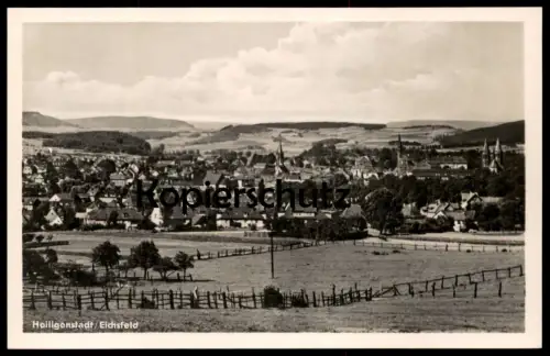 ALTE POSTKARTE HEILIGENSTADT EICHSFELD PANORAMA GESAMTANSICHT THÜRINGEN Ansichtskarte AK cpa postcard