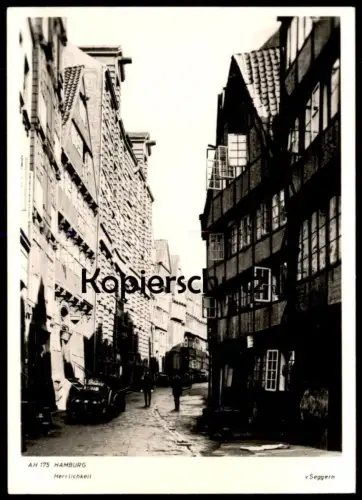 ALTE POSTKARTE HAMBURG HERRLICHKEIT MILCHWAGEN ? V. SEGGERN Ansichtskarte AK postcard cpa