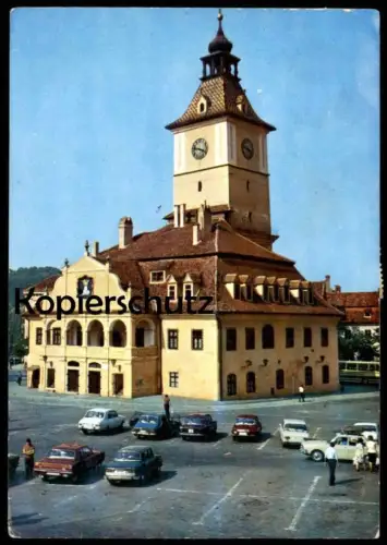 ÄLTERE POSTKARTE BRASOV VECHEA CASA A SFATULUI MUZEUL JUDETEAN Rumänien Romania roumanie Ansichtskarte AK postcard cpa
