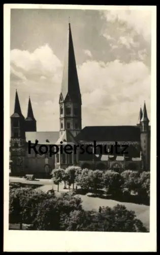 ALTE POSTKARTE BONN AM RHEIN BONNER MÜNSTER KIRCHE FOTO CLEMENS church église Ansichtskarte postcard AK cpa