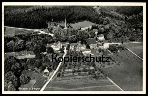 ALTE POSTKARTE RÖDGEN BEI SIEGEN HOTEL CAFÉ HAUS STANGIER WILNSDORF-OBERSDORF Ansichtskarte postcard cpa AK