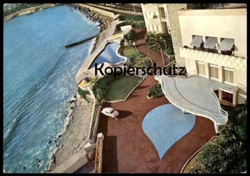 ÄLTERE POSTKARTE SANREMO SPORTING NIGHT CLUB TEA ROOM SAN REMO Italia cartolina architecture Architektur Opassi & Rossi