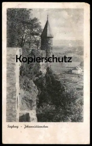 ALTE POSTKARTE SIEGBURG JOHANNISTÜRMCHEN TURM ABTEI MICHAELSBERG Ansichtskarte postcard cpa AK