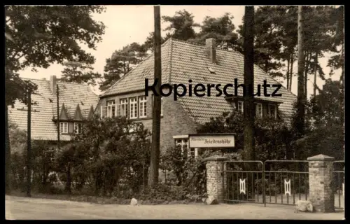 ALTE POSTKARTE LOBETAL HOFFNUNGSTALER ANSTALTEN BERNAU BEI BERLIN ALTERSHEIM FRIEDENSHÖHE Ansichtskarte AK cpa postcard