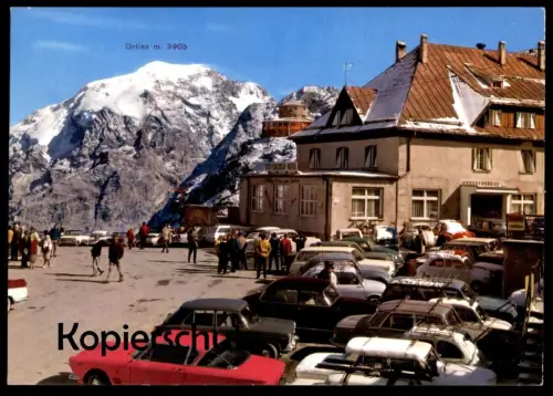 ÄLTERE POSTKARTE PASSO DELLO STELVIO STILFSERJOCHPASS KARMANN GHIA VW KÄFER OPEL Ansichtskarte postcard cpa AK