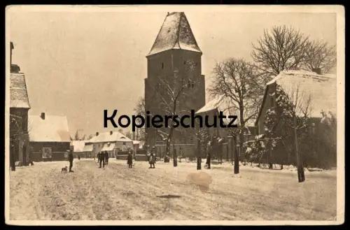 ALTE POSTKARTE LEIPZIG MOCKAU IM WINTER 1914 STEPHANUSKIRCHE KIRCHE SCHNEE Ansichtskarte AK cpa postcard
