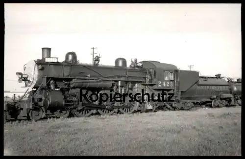 ALTE ORIGINAL POSTKARTE DAMPFLOK 2423 SOUTHERN PACIFIC LINES USA LOKOMOTIVE locomotive à vapeur steam train postcard AK