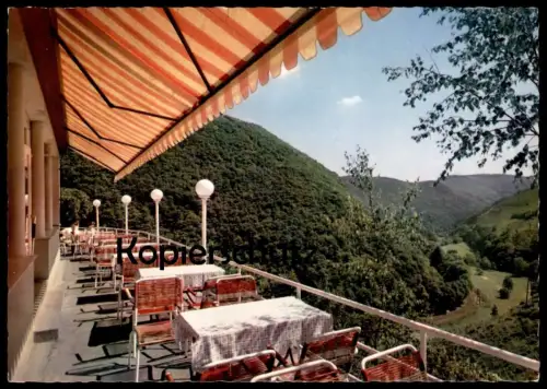 ÄLTERE POSTKARTE BAD BERTRICH WALD-HOTEL CAFÉ MARIENHÖHE DIÄT-VERPFLEGUNG BESITZER W. KOHL Ansichtskarte cpa postcard