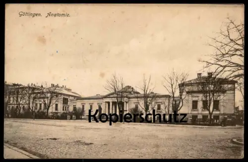 ALTE POSTKARTE GÖTTINGEN ANATOMIE Rechtsmedizin anatomy Ansichtskarte AK cpa postcard