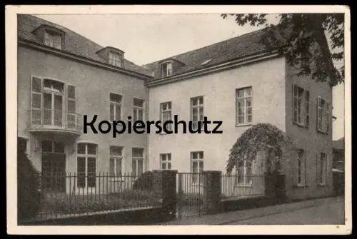 ALTE POSTKARTE NIEDERDOLLENDORF EISENBAHN-ERHOLUNGSHEIM 1946 Königswinter Nieder-Dollendorf cpa postcard Ansichtskarte