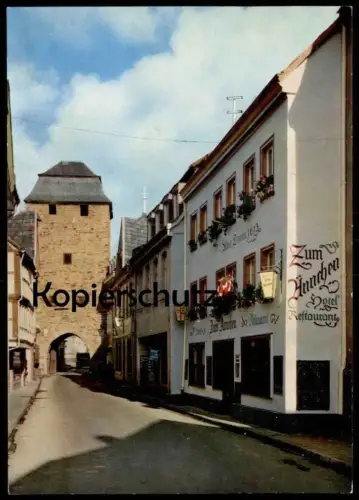 ÄLTERE POSTKARTE BAD NEUENAHR HOTEL RESTAURANT ZUM ÄNNCHEN BESITZER GERHARD LOERAKKER UND FRAU Ansichtskarte AK postcard