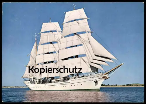 ÄLTERE POSTKARTE SEGELSCHULSCHIFF GORCH FOCK SEGELSCHIFF Schiff sailing ship Ansichtskarte AK cpa postcard