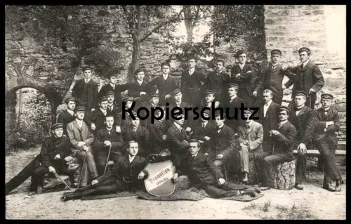 ALTE POSTKARTE PROMOTION 1904/09 STUDENTICA BURG BURGRUINE FOTOGRAF C. HOLLAENDER NAGOLD AK Ansichtskarte postcard cpa