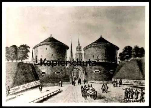 ALTE POSTKARTE HAMBURG UM 1600 STEINTOR STADTTOR TOR V. SEGGERN Ansichtskarte AK cpa postcard