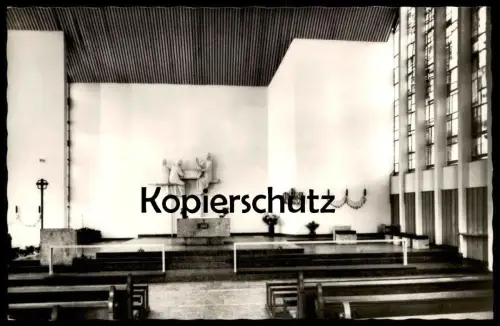 ÄLTERE POSTKARTE MOTTEN KATHOLISCHE PFARRKIRCHE ST. BARTHOLOMÄUS UMGEBAUT UND ERWEITERT 1965 - 66 Ansichtskarte AK cpa