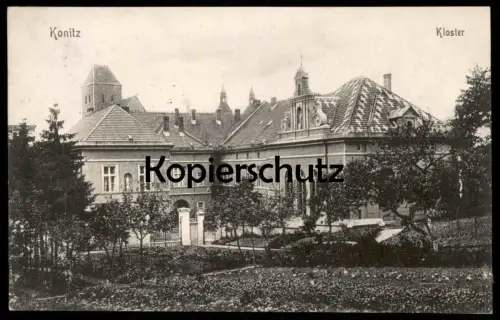 ALTE POSTKARTE KONITZ KLOSTER WESTPREUSSEN CHOJNICE Conitz Polska Polen Poland Ansichtskarte AK cpa postcard