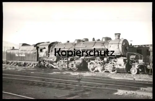 ALTE ORIGINAL POSTKARTE DAMPFLOK 3351 RIO GRANDE WESTERN USA LOKOMOTIVE locomotive à vapeur steam train postcard cpa AK