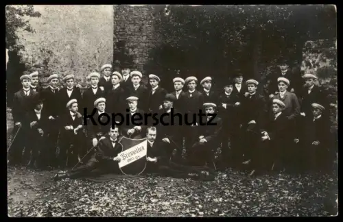 ALTE POSTKARTE PROMOTION 1903/08 STUDENTICA BURG BURGRUINE VERLAG JUL. STOESS F. SCHMITZ STUTTGART AK postcard cpa