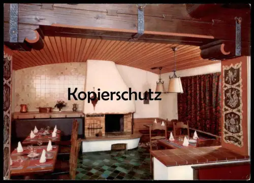 ÄLTERE POSTKARTE ROTTACH-EGERN WALLBERGBAHN CAFÉ RESTAURANT ALPENWILDPARK AN DER TALSTATION Ansichtskarte postcard