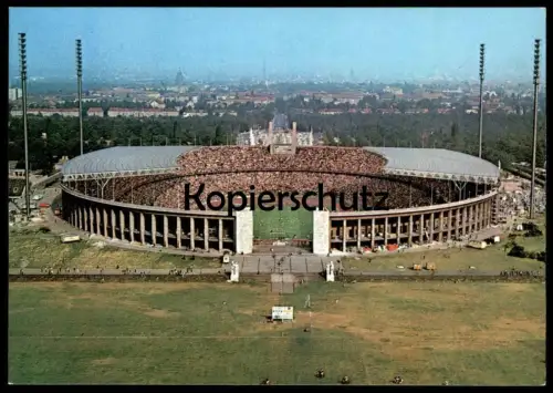 ÄLTERE POSTKARTE BERLIN OLYMPIASTADION VERLAG KUNST UND BILD Olympia olympic games Stadion stadium AK cpa postcard