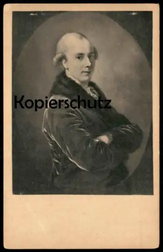 ALTE POSTKARTE BILDKARTE DER STAATLICHEN MUSEEN ZU BERLIN ANTON GRAFF HERR VON MARTENS KAISER-FRIEDRICH MUSEUM postcard