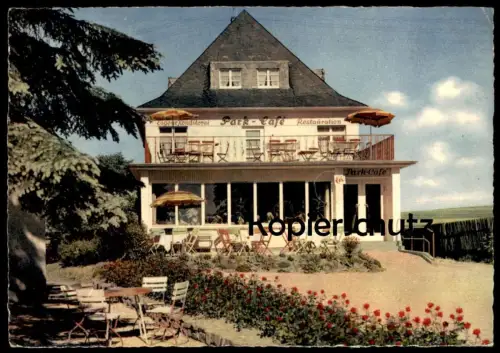 ÄLTERE POSTKARTE EHLSCHEID ÜBER NEUWIED PARK CAFÉ KONDITOREI KLEINMANN Rengsdorf-Waldbreitbach Ansichtskarte AK postcard