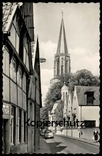 ÄLTERE POSTKARTE WALLFAHRTSORT TELGTE HERRENSTRASSE HEIMATHAUS KAPELLE PROBSTEIKIRCHE Ansichtskarte AK cpa postcard