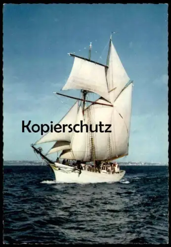 ÄLTERE POSTKARTE SEGELSCHIFF GOELETTE D'INSTRUCTION DE LA MARINE NATIONAL BELLE POULE Schiff sailing ship cpa postcard