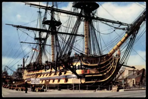 ÄLTERE POSTKARTE H.M.S. VICTORY HMS Admiral Nelson Schiff ship postcard cpa AK Ansichtskarte