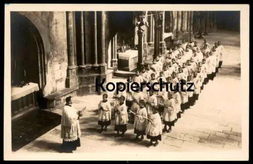 ALTE POSTKARTE CHOR VERMUTLICH HOHER CHOR DOM MEISSEN IN SACHSEN Ansichtskarte AK postcard cpa