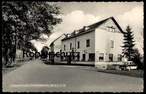 ALTE POSTKARTE SOMMERFRISCHE STRASSENHAUS BEI RENGSDORF GASTHOF METZGEREI Rengsdorf-Waldbreitbach Ansichtskarte AK cpa