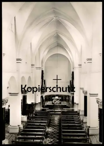 ÄLTERE POSTKARTE KÖLN NIEHL INNENANSICHT ST. KATHARINA-KIRCHE ORGEL organ church eglise Ansichtskarte AK cpa postcard