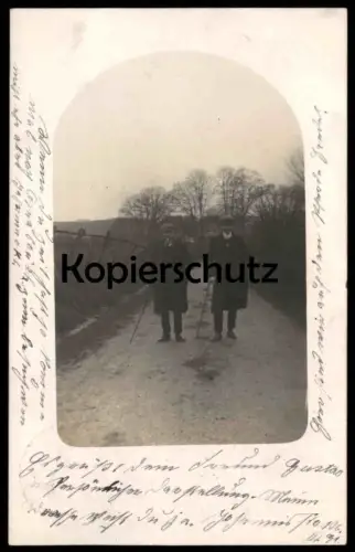 ALTE FOTO POSTKARTE OSNABRÜCK MARKANTER BAUERNHOF FACHWERKHAUS IM HINTERGRUND Ansichtskarte AK cpa postcard