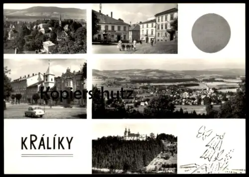 ÄLTERE POSTKARTE KRALIKY ceska republika czech republic postcard Grulich Ansichtskarte AK cpa
