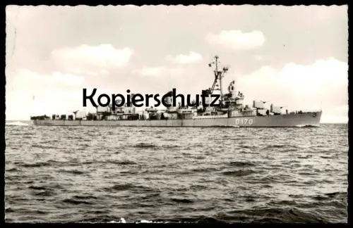 ÄLTERE POSTKARTE KIEL MARINE ZERSTÖRER Z 1 D170 Kriegsschiff warship war vessel bateau de guerre Ansichtskarte postcard
