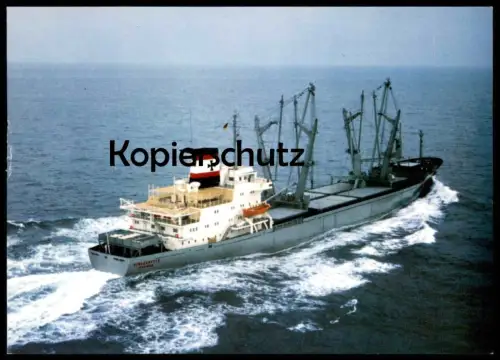 ÄLTERE POSTKARTE FRACHTSCHIFF MS STOLZENFELS DEUTSCHE DAMPFSCHIFFFAHRTS-GESELLSCHAFT HANSA Schiff cargo ship postcard AK