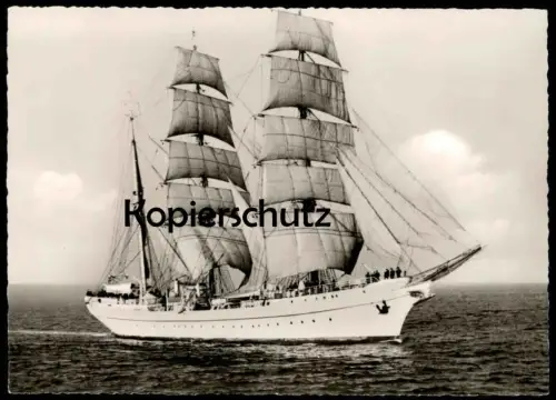 ALTE POSTKARTE KIEL SEGELSCHULSCHIFF GORCH FOCK Schulschiff Schiff Segelschiff sailing ship Ansichtskarte cpa postcard