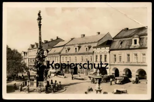 ALTE POSTKARTE JAROMER I NAMESTI Ceska czech republic Tschechische Republik Ansichtskarte AK postcard cpa