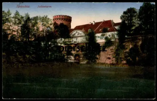 ALTE POSTKARTE BERLIN SPANDAU DER JULIUSTURM TURM tower tour Ansichtskarte AK cpa postcard