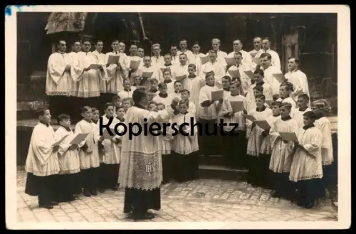 ALTE POSTKARTE CHOR VERMUTLICH HOHER CHOR DOM MEISSEN IN SACHSEN Ansichtskarte AK postcard cpa