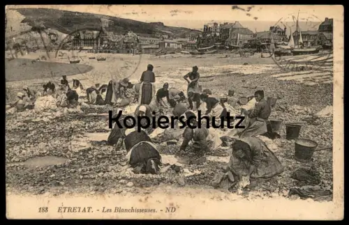 ALTE POSTKARTE ETRETAT LES BLANCHISSEUSES WÄSCHERIN WASHERWOMEN Women Frauen Ansichtskarte AK postcard cpa