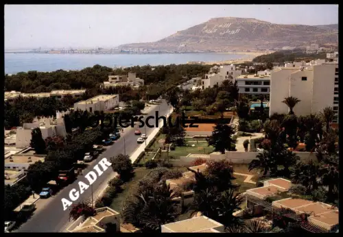 POSTKARTE AGADIR MAROC INFINI Marokko cpa postcard