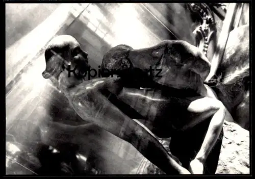 ÄLTERE POSTKARTE MUSÉE AUGUSTE RODIN AKT FRAU MANN TOM HOENIG FRANKFURT EDGAR nude woman man postcard cpa Ansichtskarte