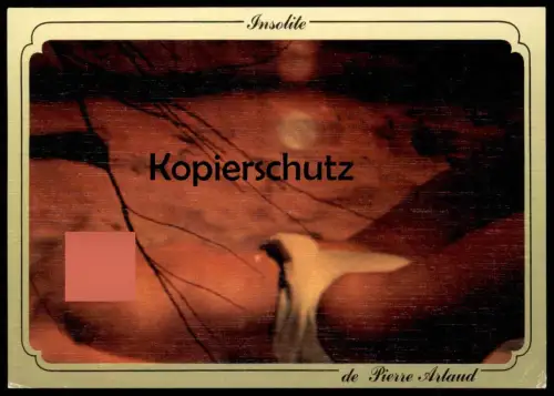 ÄLTERE POSTKARTE PIERRE ARTAUD INSOLITE femme seins nue nus nude breast woman nudity postcard