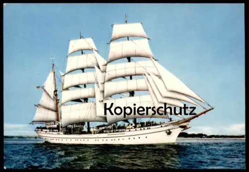 ÄLTERE POSTKARTE SEGELSCHULSCHIFF GORCH FOCK SEGELSCHIFF Schiff sailing ship Ansichtskarte AK cpa postcard