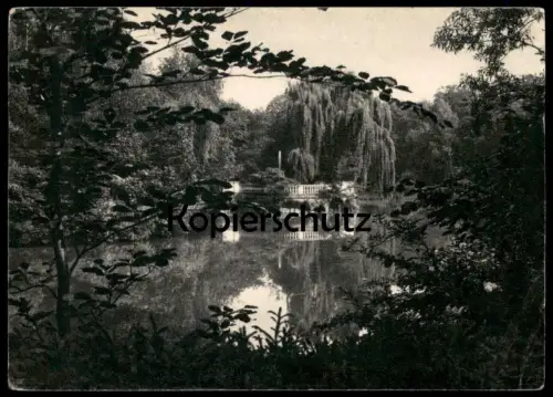 ALTE POSTKARTE STRASSBURG IM ELSASS STADTGARTEN ORANGERIE STRASBOURG 1943 Feldpost Ansichtskarte postcard AK cpa