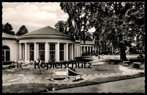 ALTE POSTKARTE WIESBADEN GARTEN-GOLF AN DER KOLONNADE MINIGOLF Ansichtskarte cpa postcard