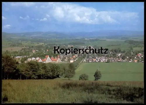 POSTKARTE KRÁLÍKY OKR. USTI NAD ORLICI GRULICH PANORAMA GESAMTANSICHT ceska republika czech republic postcard
