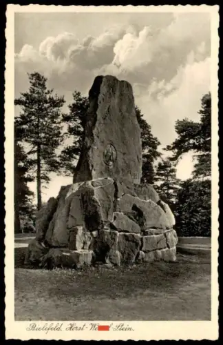 ALTE POSTKARTE BIELEFELD HORST-WExxxL-STEIN Ansichtskarte cpa postcard AK