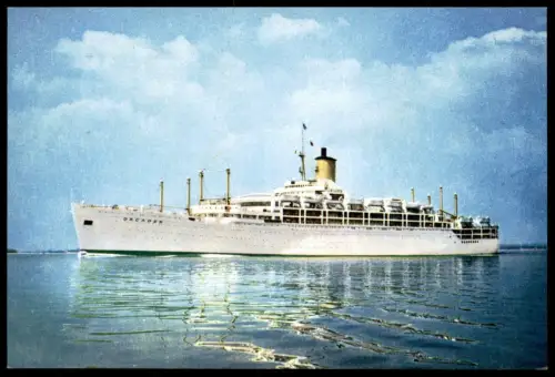 ÄLTERE POSTKARTE MS ORCADES KREUZFAHRTSCHIFF P & O Schiff Motorschiff ship bateau Ansichtskarte AK cpa postcard